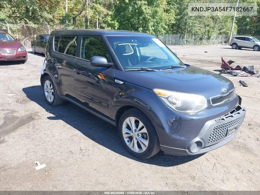 KIA SOUL 2015, VIN KNDJP3A54F7182667