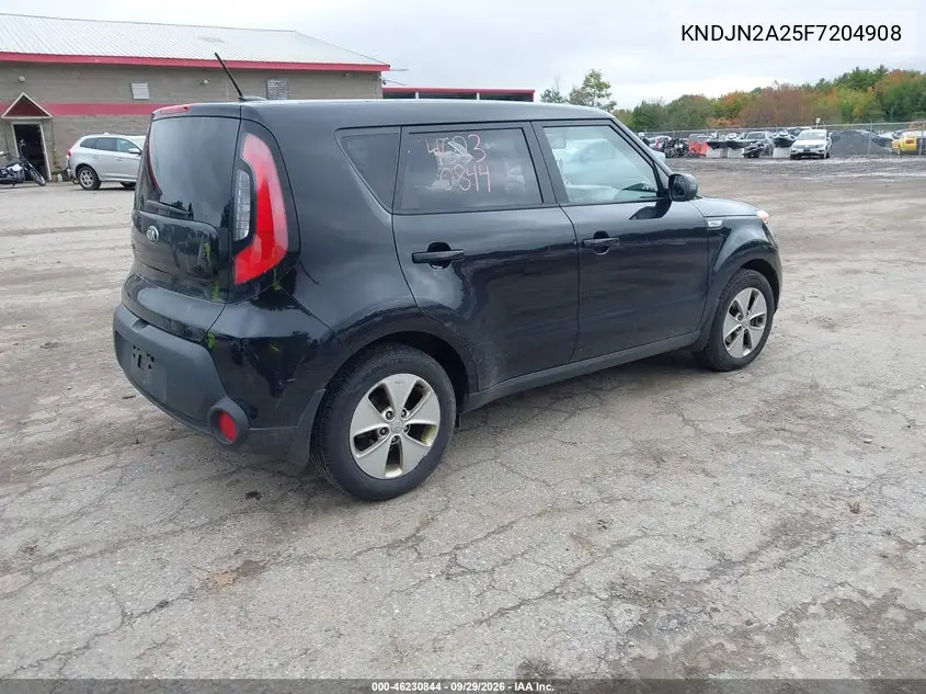 2015 KIA SOUL VIN KNDJN2A25F7204908 — фото 4