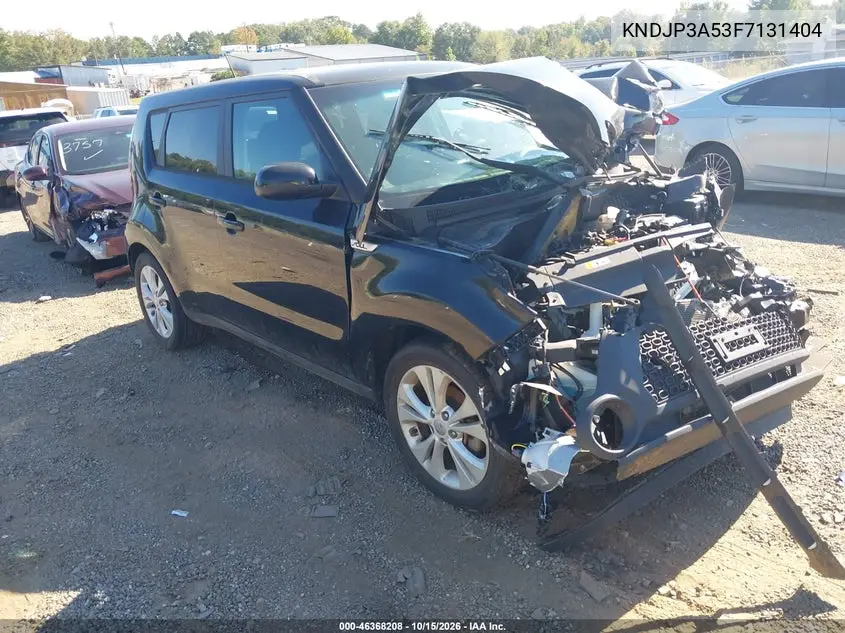 KIA SOUL 2015, VIN KNDJP3A53F7131404
