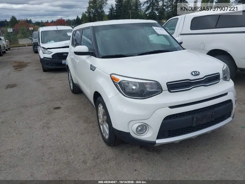 KIA SOUL 2018, VIN KNDJP3A57J7907221