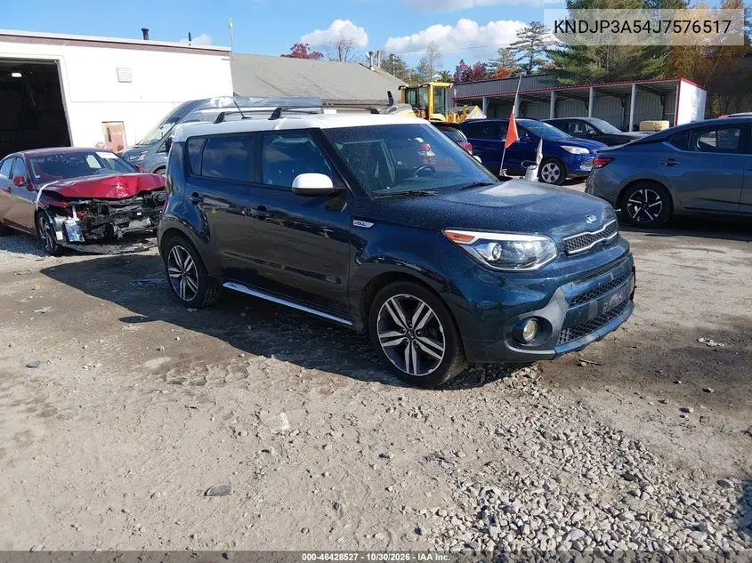 KIA SOUL 2018, VIN KNDJP3A54J7576517