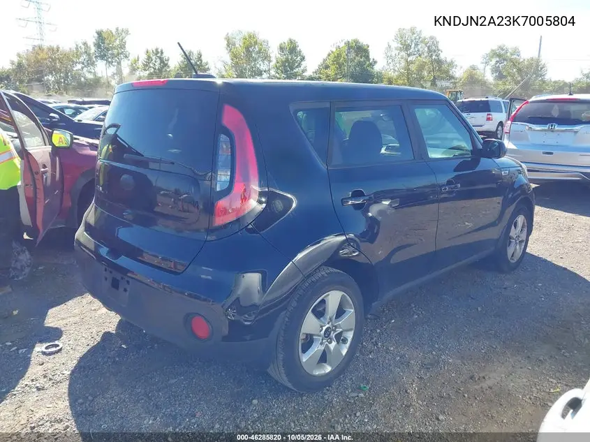 2019 KIA SOUL VIN KNDJN2A23K7005804 — фото 4