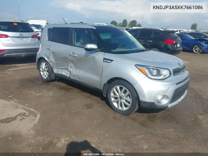 KIA SOUL 2019, VIN KNDJP3A5XK7661086