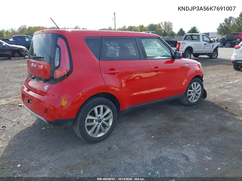 2019 KIA SOUL VIN KNDJP3A56K7691007 — фото 4