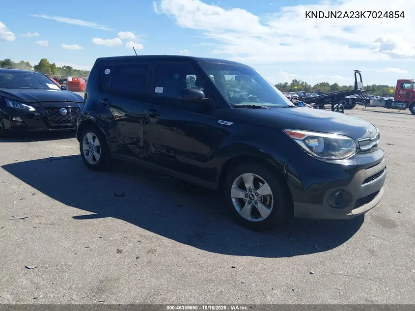 KIA SOUL 2019, VIN KNDJN2A23K7024854