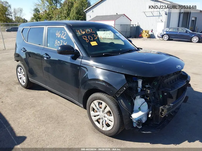 KIA SOUL 2020, VIN KNDJ23AU8L7053848