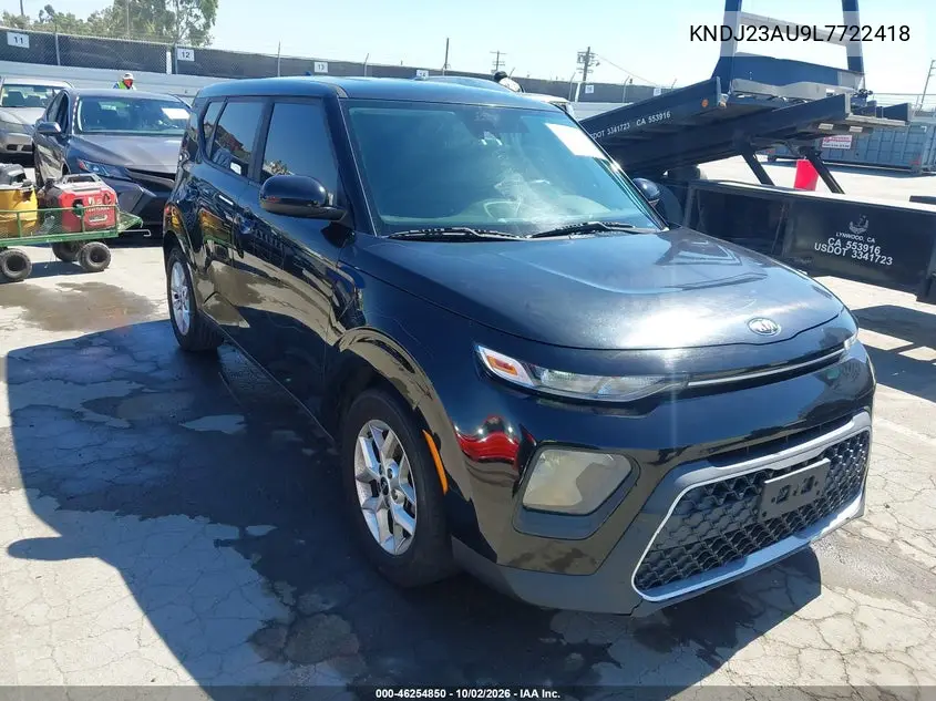 KIA SOUL 2020, VIN KNDJ23AU9L7722418