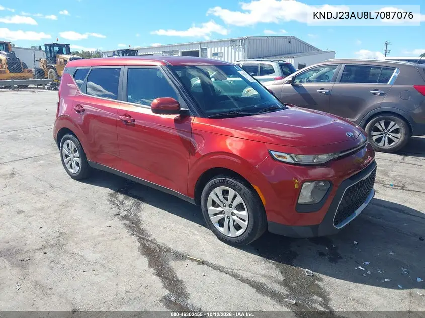 KIA SOUL 2020, VIN KNDJ23AU8L7087076