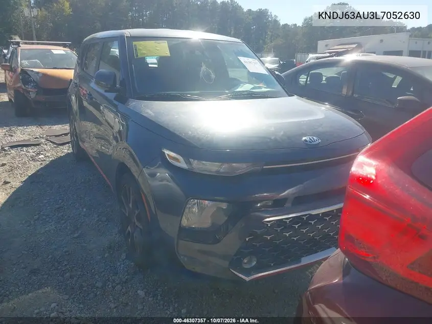 KIA SOUL 2020, VIN KNDJ63AU3L7052630