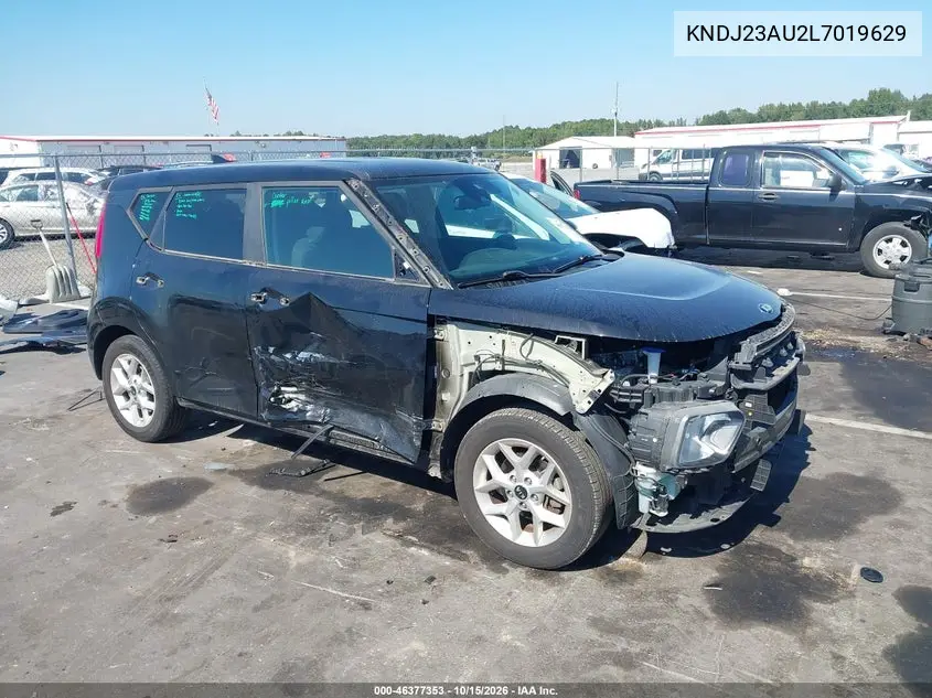 KIA SOUL 2020, VIN KNDJ23AU2L7019629