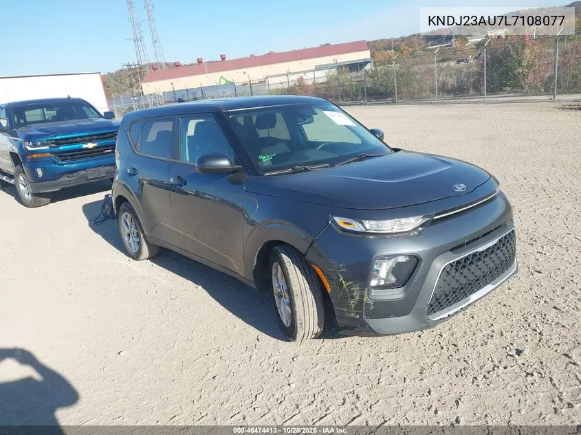 KIA SOUL 2020, VIN KNDJ23AU7L7108077