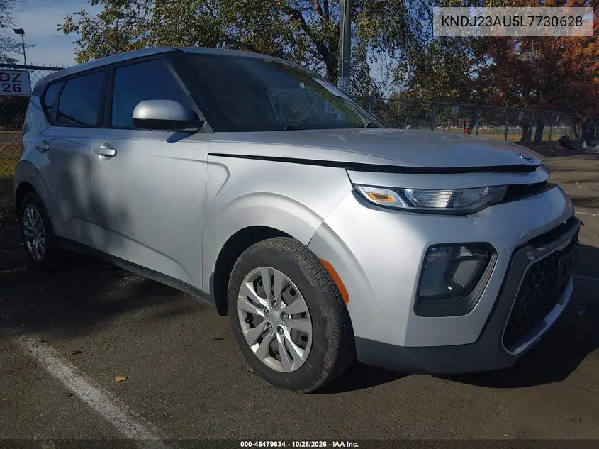 KIA SOUL 2020, VIN KNDJ23AU5L7730628