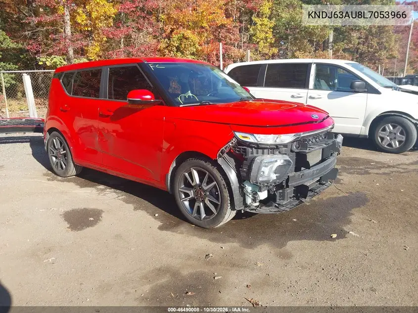 KIA SOUL 2020, VIN KNDJ63AU8L7053966