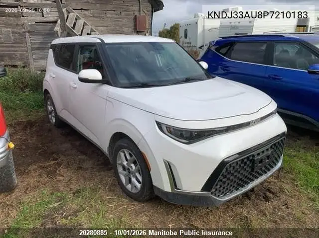 KIA SOUL 2023, VIN KNDJ33AU8P7210183