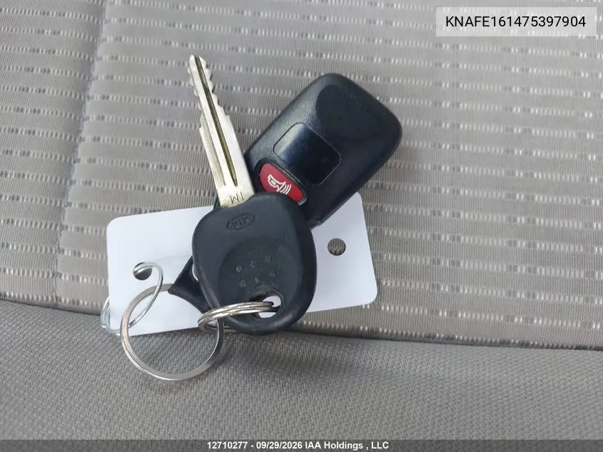 2007 KIA SPECTRA VIN KNAFE161475397904 — фото 11