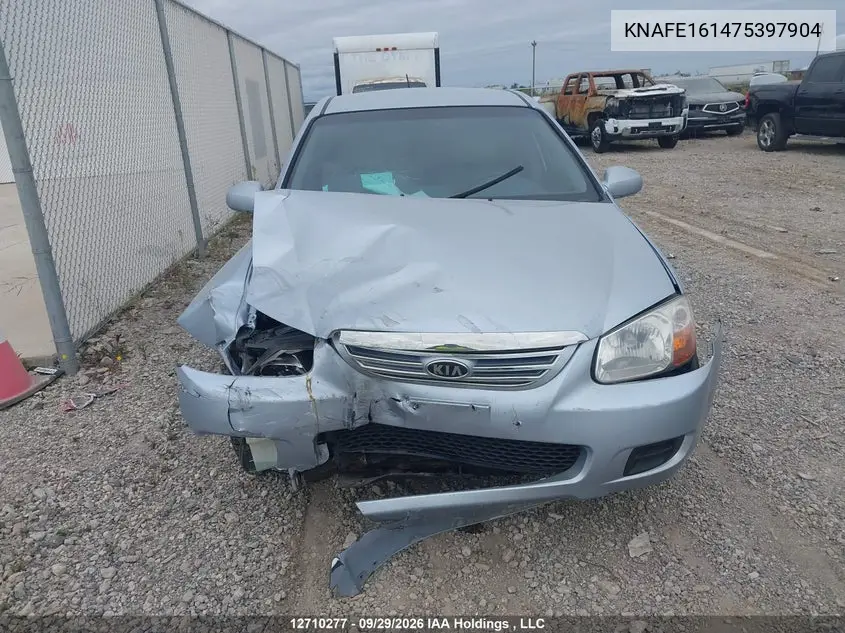 2007 KIA SPECTRA VIN KNAFE161475397904 — фото 12