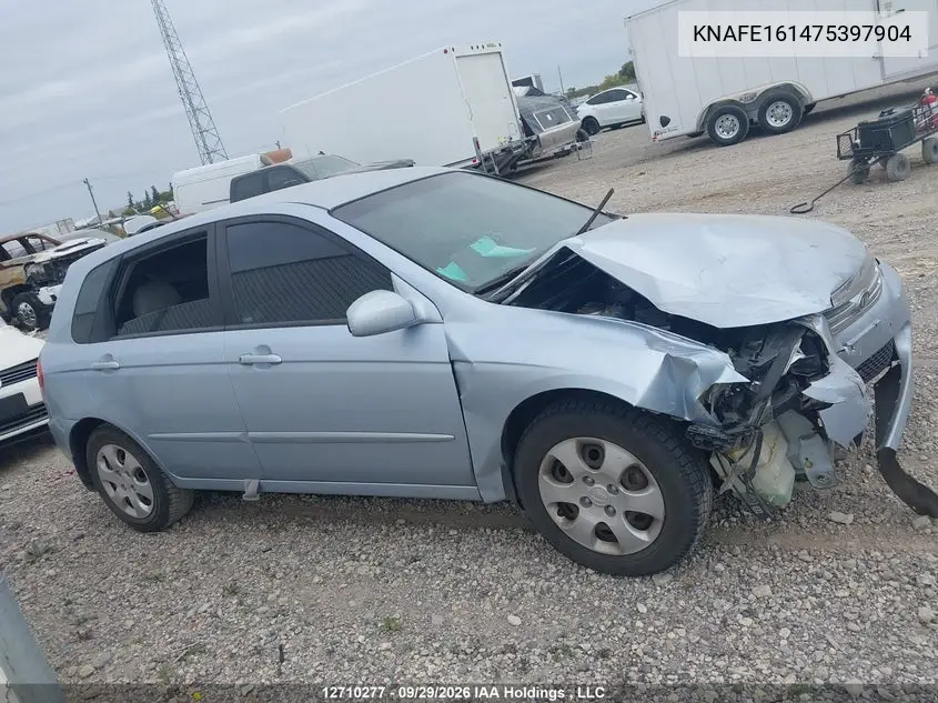 2007 KIA SPECTRA VIN KNAFE161475397904 — фото 13