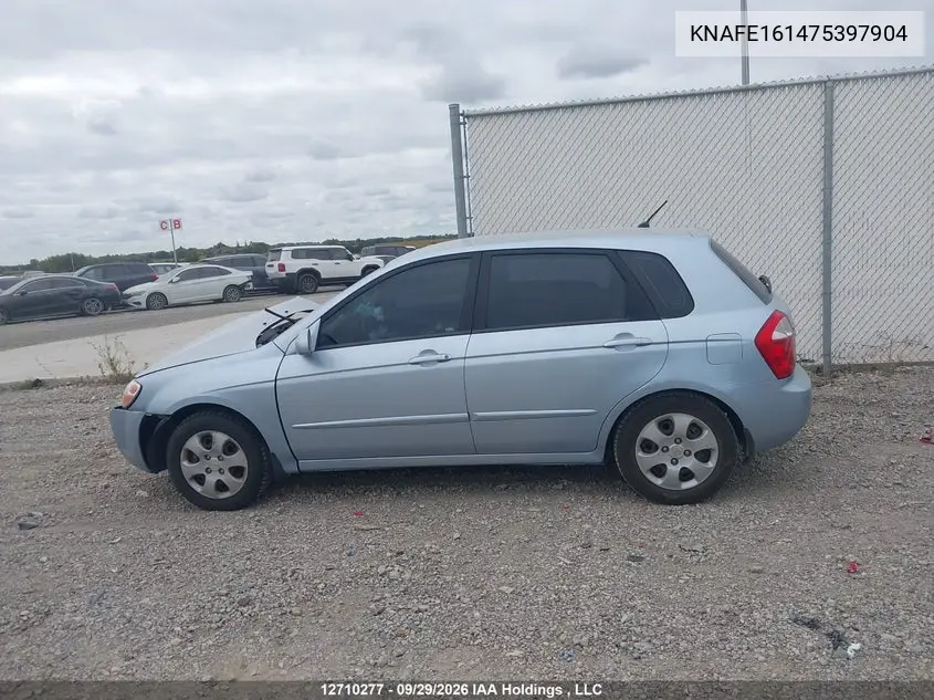 2007 KIA SPECTRA VIN KNAFE161475397904 — фото 14