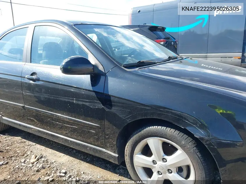 2009 KIA SPECTRA VIN KNAFE222395026305 — фото 12