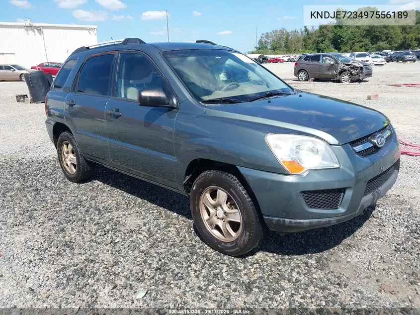 KIA SPORTAGE 2009, VIN KNDJE723497556189