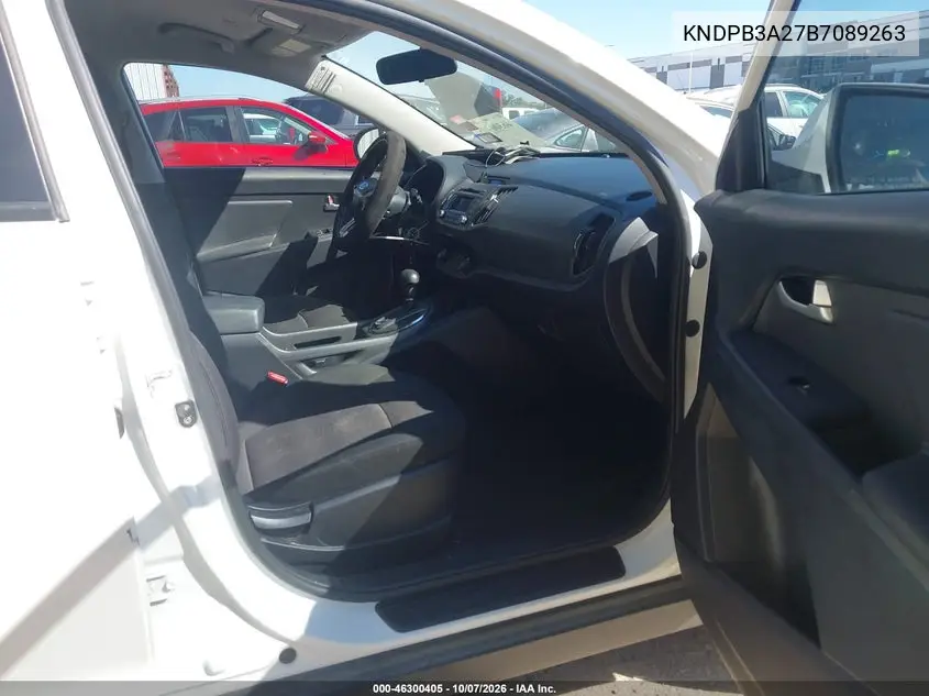 2011 KIA SPORTAGE VIN KNDPB3A27B7089263 — фото 5