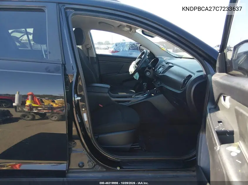 2012 KIA SPORTAGE VIN KNDPBCA27C7233637 — фото 5