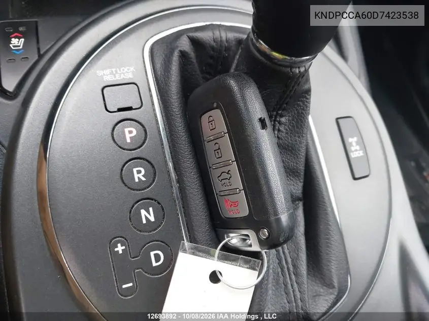 2013 KIA SPORTAGE VIN KNDPCCA60D7423538 — фото 11