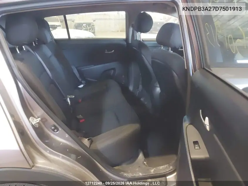2013 KIA SPORTAGE VIN KNDPB3A27D7501913 — фото 8