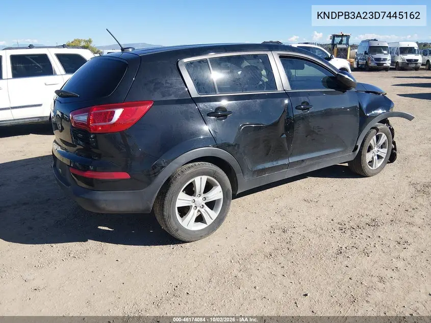 2013 KIA SPORTAGE VIN KNDPB3A23D7445162 — фото 4