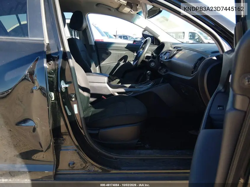 2013 KIA SPORTAGE VIN KNDPB3A23D7445162 — фото 5
