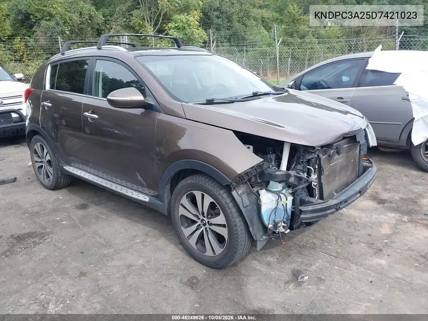 KIA SPORTAGE 2013, VIN KNDPC3A25D7421023