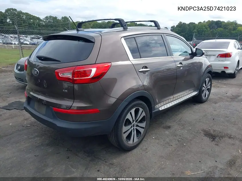 2013 KIA SPORTAGE VIN KNDPC3A25D7421023 — фото 4