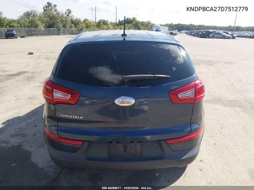 2013 KIA SPORTAGE VIN KNDPBCA27D7512779 — фото 12