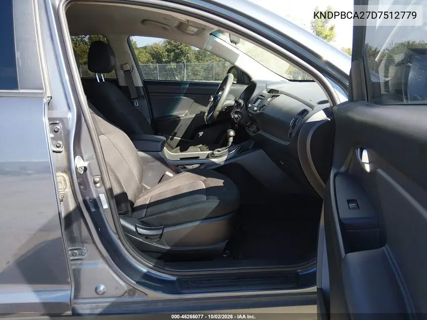 2013 KIA SPORTAGE VIN KNDPBCA27D7512779 — фото 5