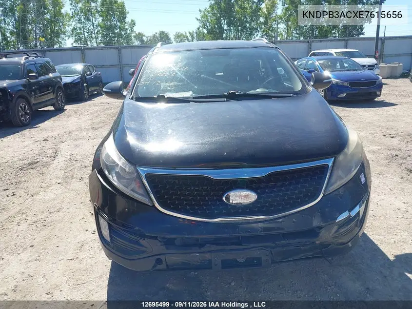 2014 KIA SPORTAGE VIN KNDPB3ACXE7615656 — фото 12