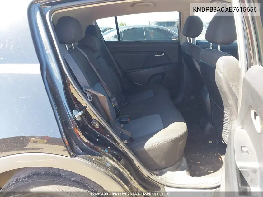 2014 KIA SPORTAGE VIN KNDPB3ACXE7615656 — фото 8