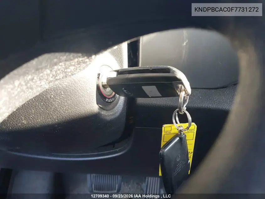 2015 KIA SPORTAGE VIN KNDPBCAC0F7731272 — фото 10