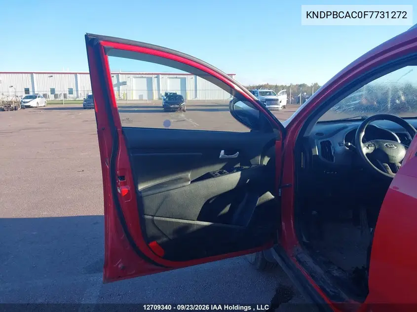 2015 KIA SPORTAGE VIN KNDPBCAC0F7731272 — фото 17