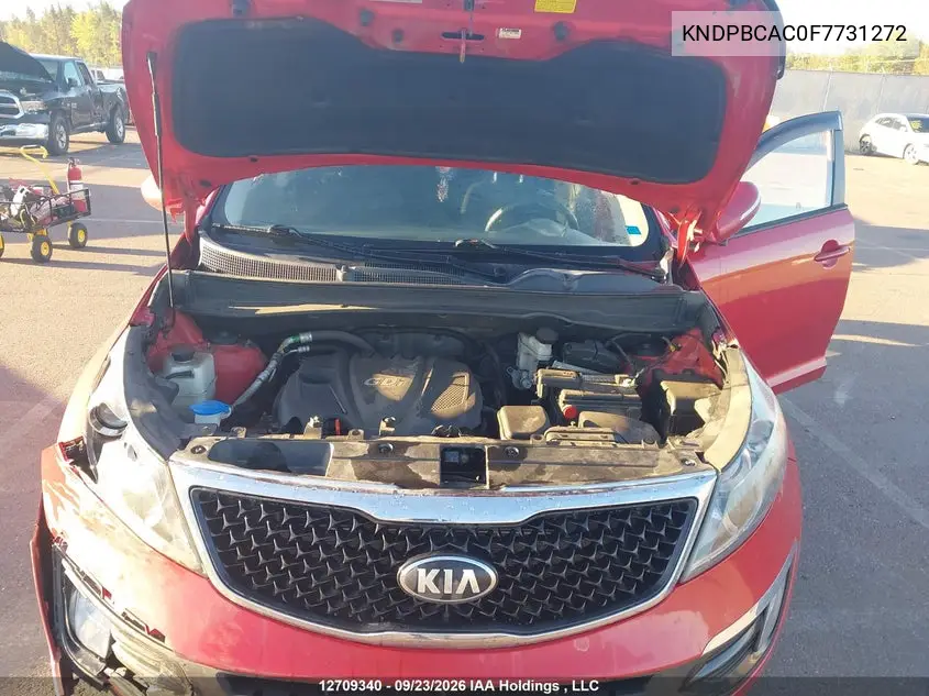 2015 KIA SPORTAGE VIN KNDPBCAC0F7731272 — фото 9