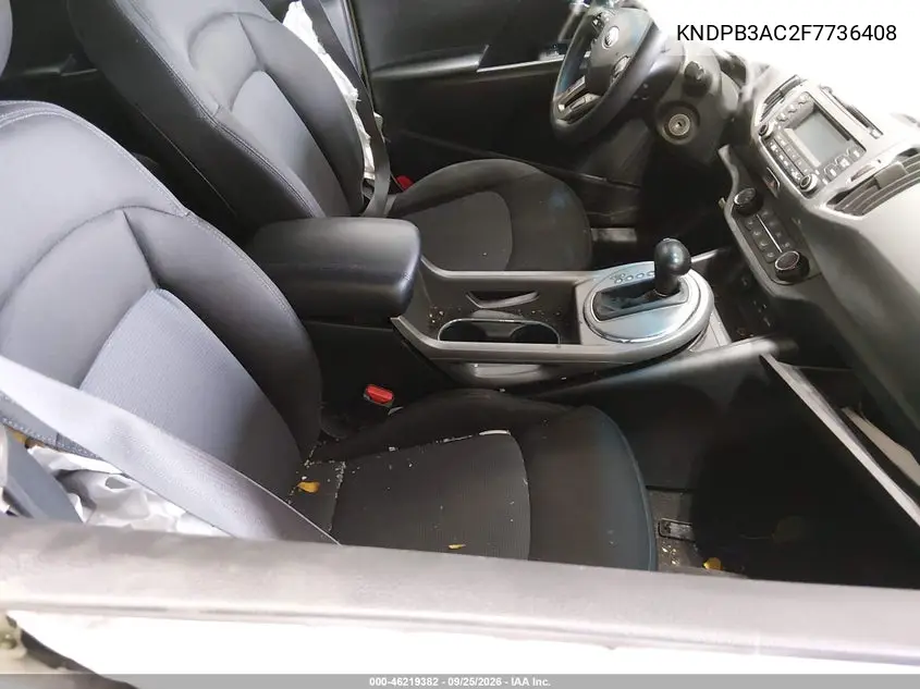 2015 KIA SPORTAGE VIN KNDPB3AC2F7736408 — фото 5
