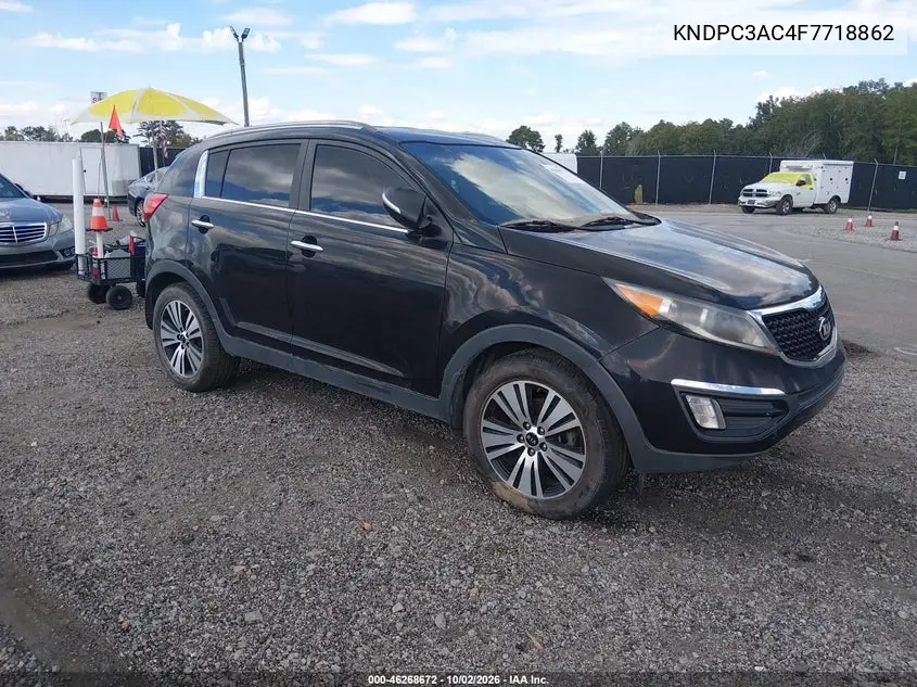 KIA SPORTAGE 2015, VIN KNDPC3AC4F7718862