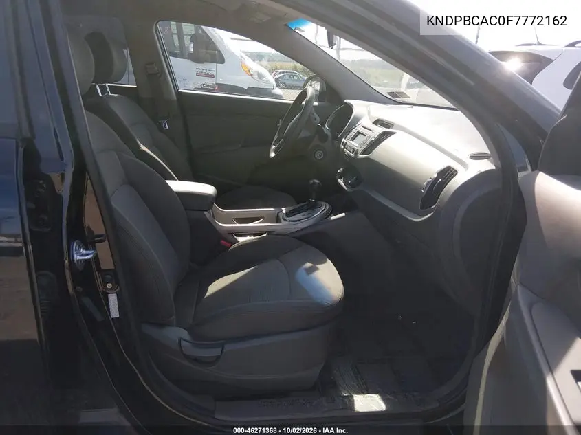 2015 KIA SPORTAGE VIN KNDPBCAC0F7772162 — фото 5
