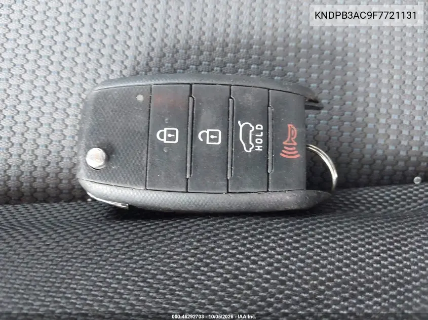 2015 KIA SPORTAGE VIN KNDPB3AC9F7721131 — фото 11