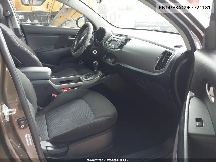 2015 KIA SPORTAGE VIN KNDPB3AC9F7721131 — фото 5