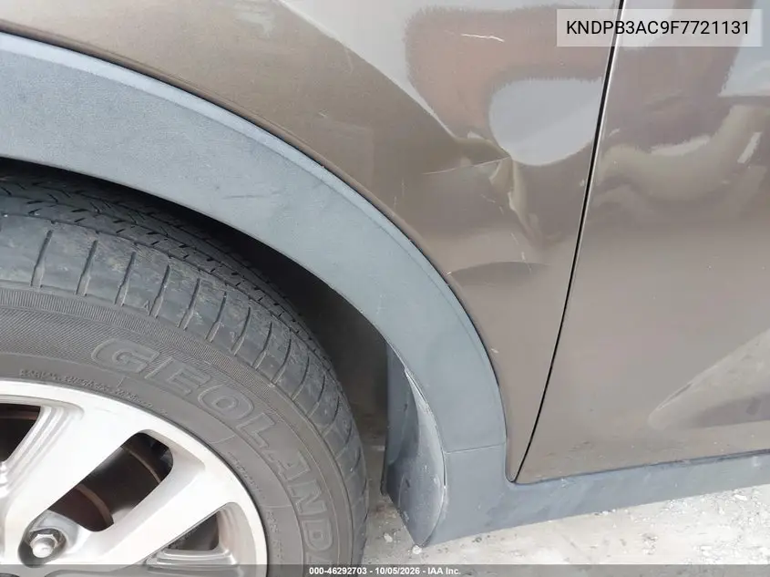 2015 KIA SPORTAGE VIN KNDPB3AC9F7721131 — фото 6