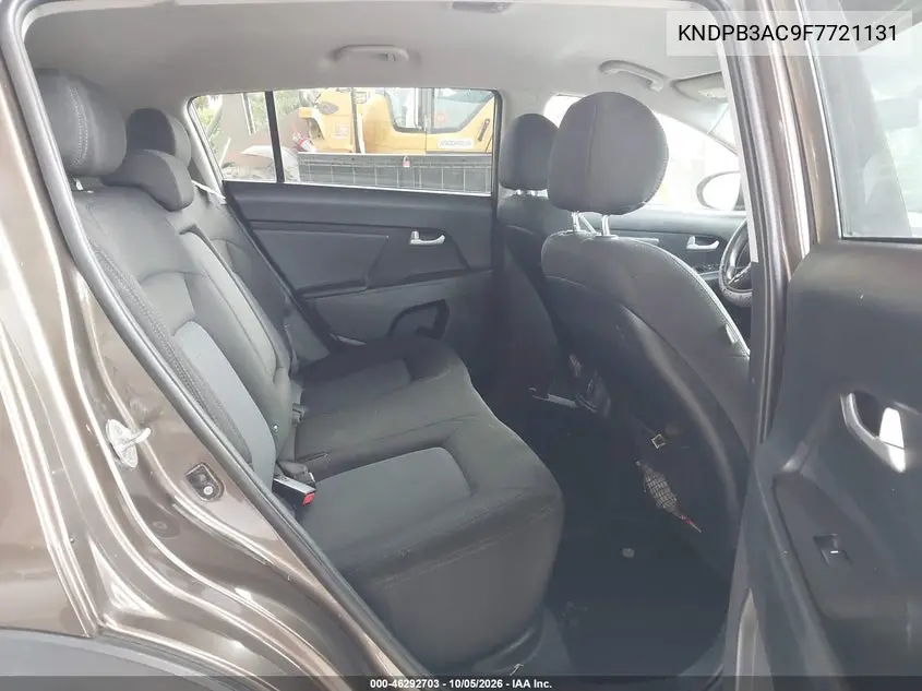2015 KIA SPORTAGE VIN KNDPB3AC9F7721131 — фото 8