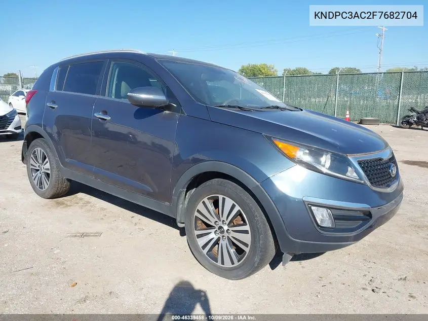 KIA SPORTAGE 2015, VIN KNDPC3AC2F7682704