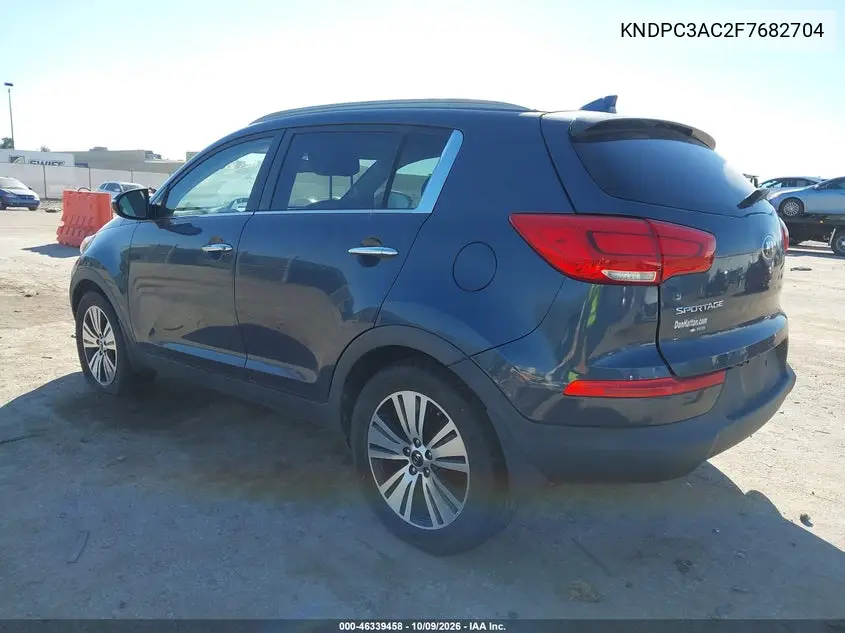 2015 KIA SPORTAGE VIN KNDPC3AC2F7682704 — фото 3