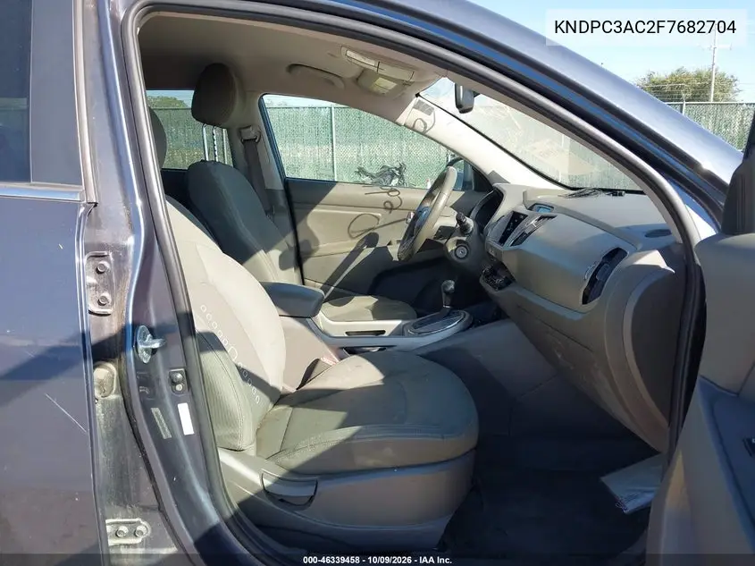 2015 KIA SPORTAGE VIN KNDPC3AC2F7682704 — фото 5