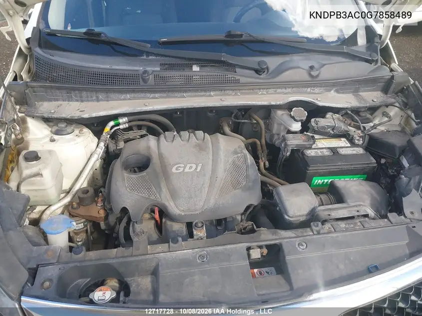 2016 KIA SPORTAGE VIN KNDPB3AC0G7858489 — фото 10